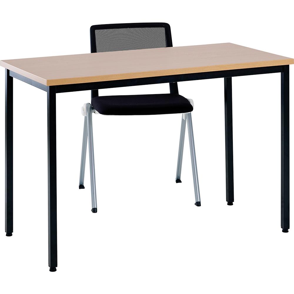 Table poly hêtre 140x70, une table pratique et robuste