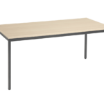 Table poly beech 160x80